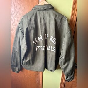 Fear of God Essentials Nylon Trucker Jacket